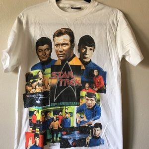 Vintage 1991 Star Trek Graphic T Shirt sz M